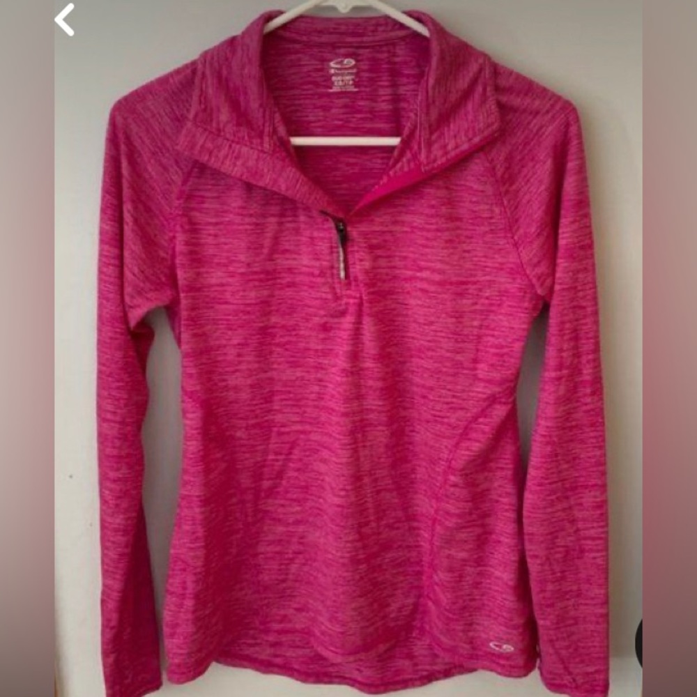 Athletic zipper front champion pullover